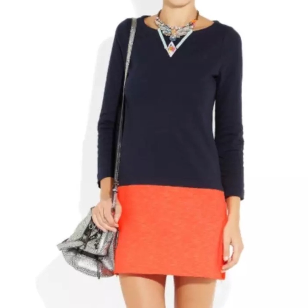 J. Crew Maritime Color Block Dress